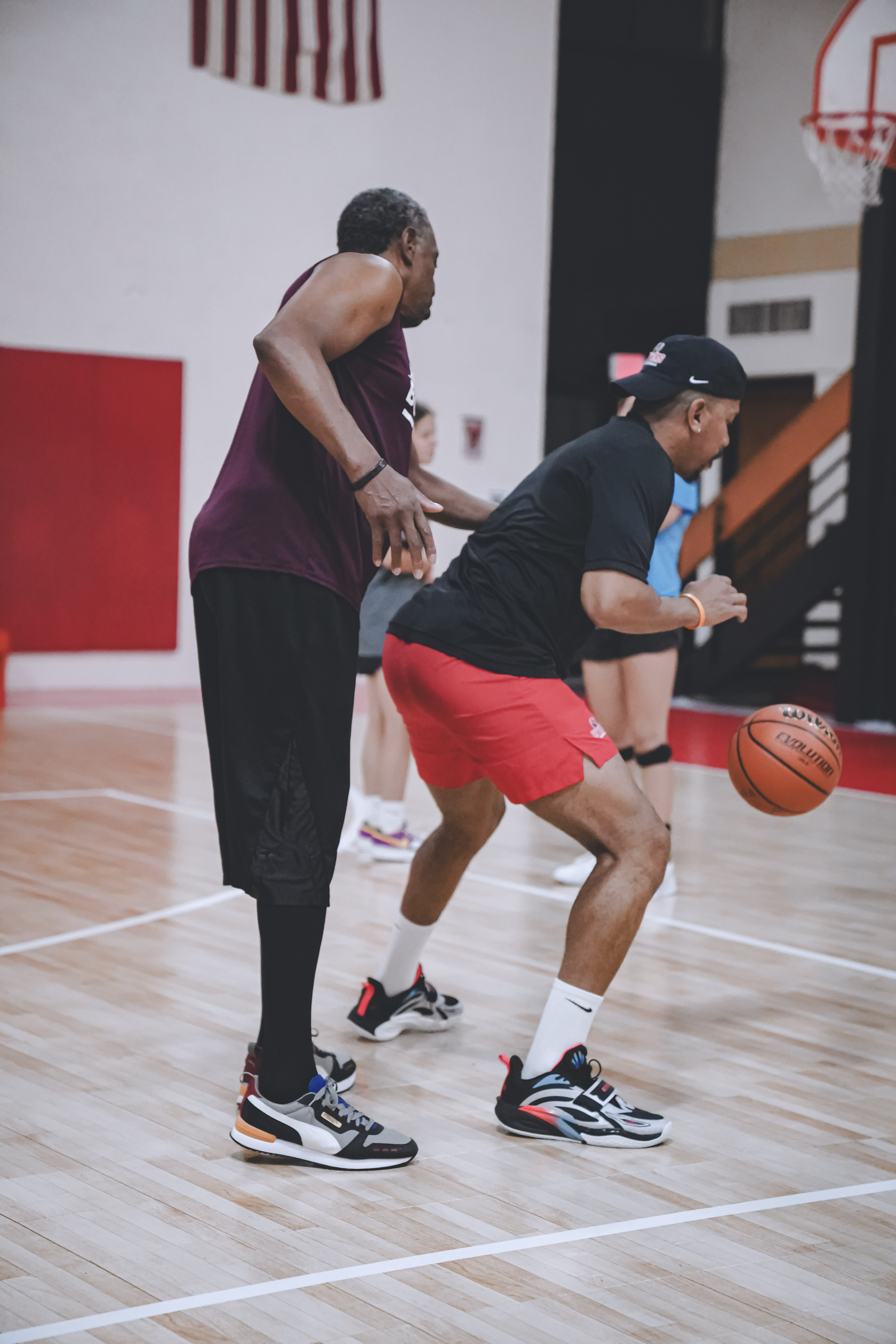 Competitive basketball game